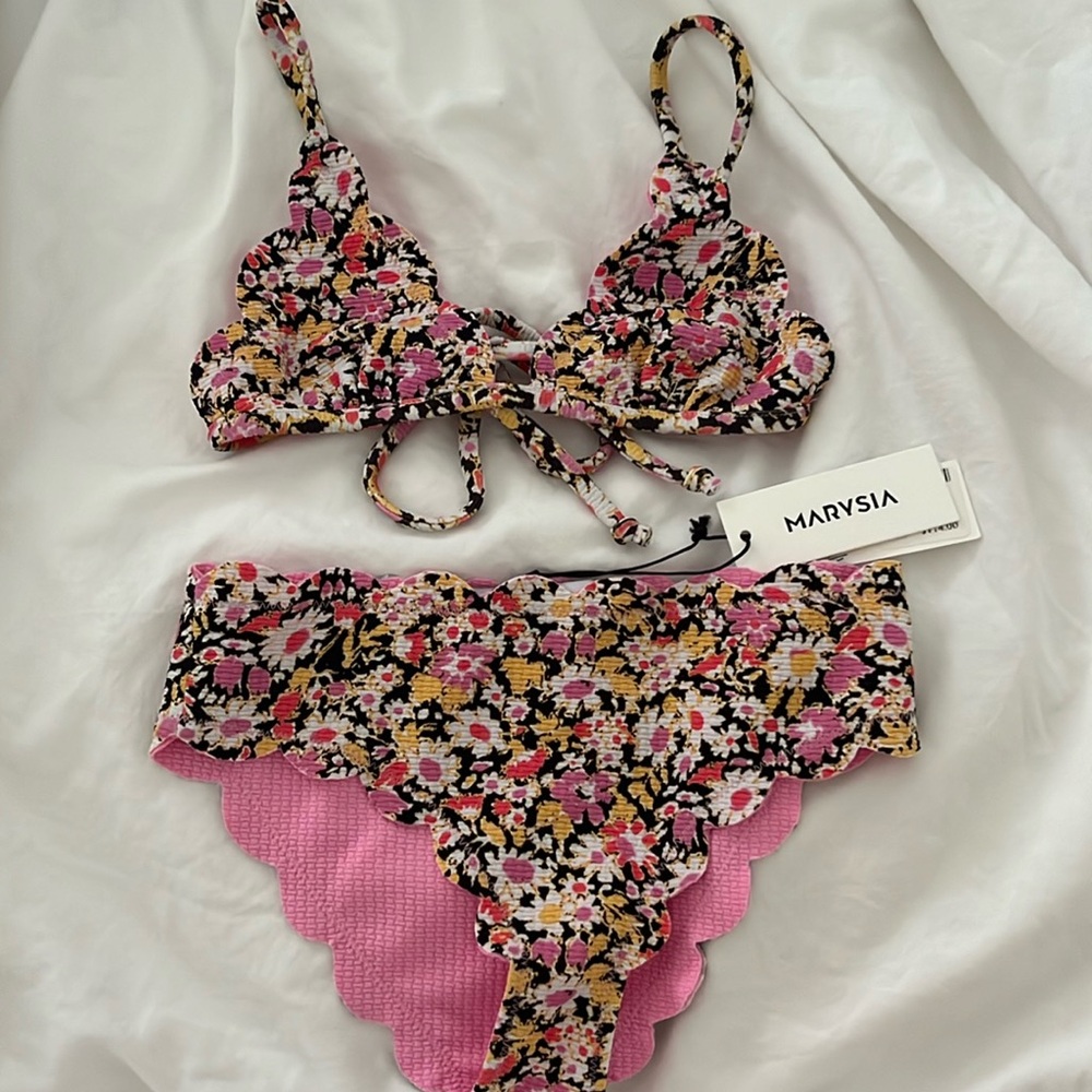 NWT marysia kids bumby bikini